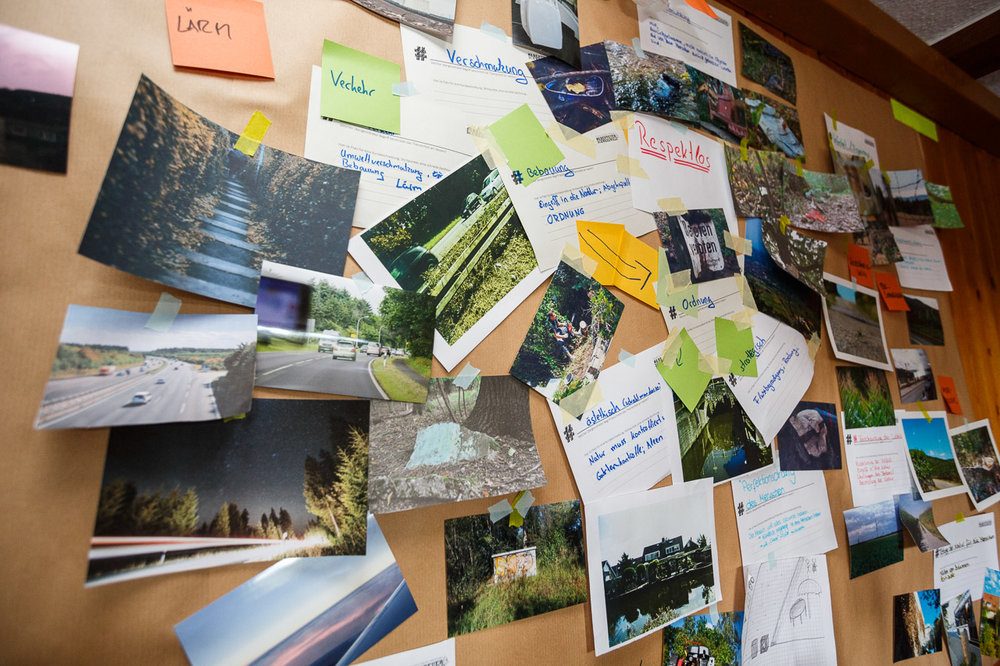 Nationalpark Schwarzwald Magazin: Young Explorers Camp 2016, kreatives Brainstorming