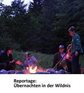 nationalpark schwarzwald magazin, wilde naechte, kochen und uebernachten in der wildnis