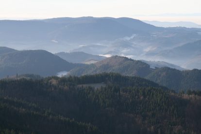 Nationalpark Schwarzwald Magazin, Jahreswechsel-Grüße, Schliffkopf, Bild: Franziska Schick